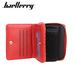 BAELLERRY new women's short wallet version zipper accordion card holder vertical print coin purse wholesale_voghion.com