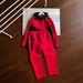 2025 Spring Autumn New Casual Sports Air Layer Hooded Jacket Sweatpants Set 454 And 461_voghion.com