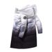"Knee-Length Thermal Parka For Men – Heavyweight Winter Coat With Couple Matching Style (Windproof, Unisex Fit, Black/White)"_voghion.com