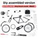 28 Bicycle Model Assembly Version DIY Alloy Bicycle Model Ornament Scenic Spot Gift Teaching Ornament_voghion.com