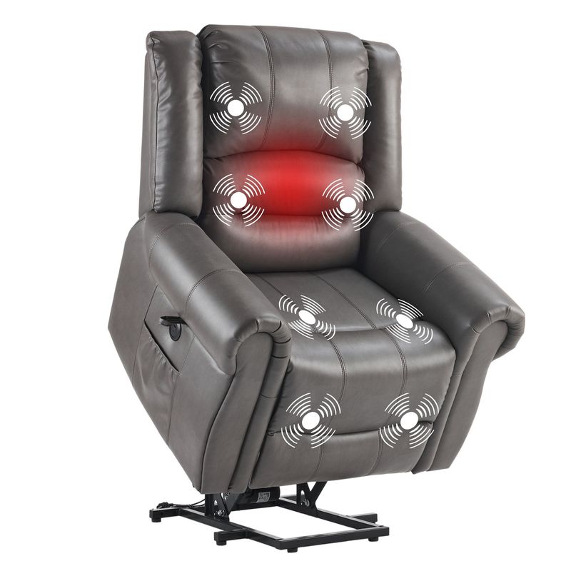 Futon Sofa Bed, Velvet Futon Couch For Living Room, Recliner Sleeper Sofa Bed With 2 Cup Holders, Removable Armrests, Metal Legs, Gray_voghion.com