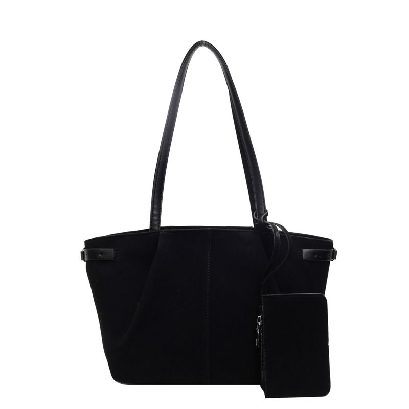 Sacs fourre-tout grande capacité pour femmes, sac à main décontracté en daim souple, sacs à bandoulière pour les déplacements_voghion.com