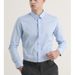 Herren Slim Fit Stretch Langarmhemd – Knitterfreies, atmungsaktives und feuchtigkeitsableitendes Business-Casual-Hemd mit Logo-Stickerei_voghion.com
