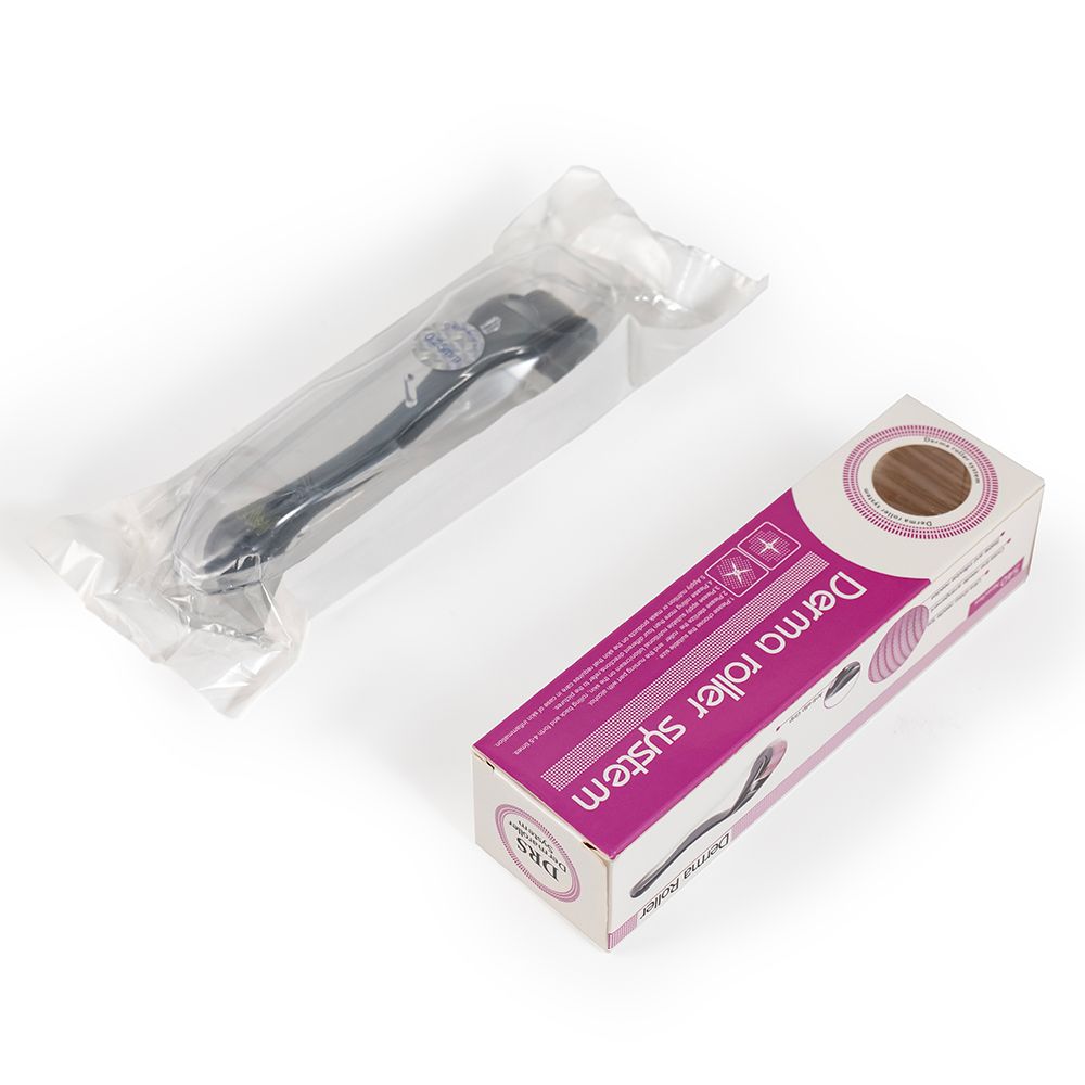 Dr. Pen Gold Derma Roller med 540 titanium mikronåle til ansigt og krop Skægrulle til hår og skæg_voghion.com