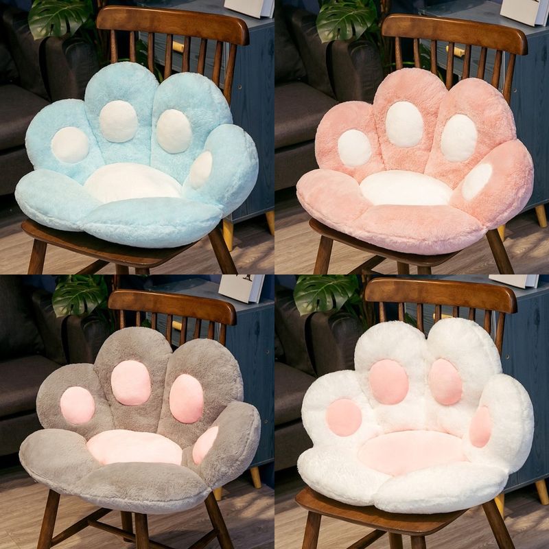 Cat Bear Claw Claw Cushion Soft Thermal Plush Sofa Pillow Nap Office_voghion.com