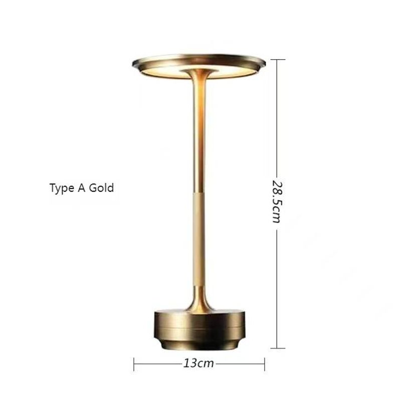 USB Rechargeable Bedside Lamp - Dimmable Warm Light For Bar, Bedroom & Camping (Portable, Touch Control, Night Light, 3 Lighting Modes)​_voghion.com