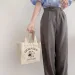 1 Piece Of Canvas Lunch Bag Womens Container Picnic Handbag Box Smalllarge Food Storage 250318l_voghion.com