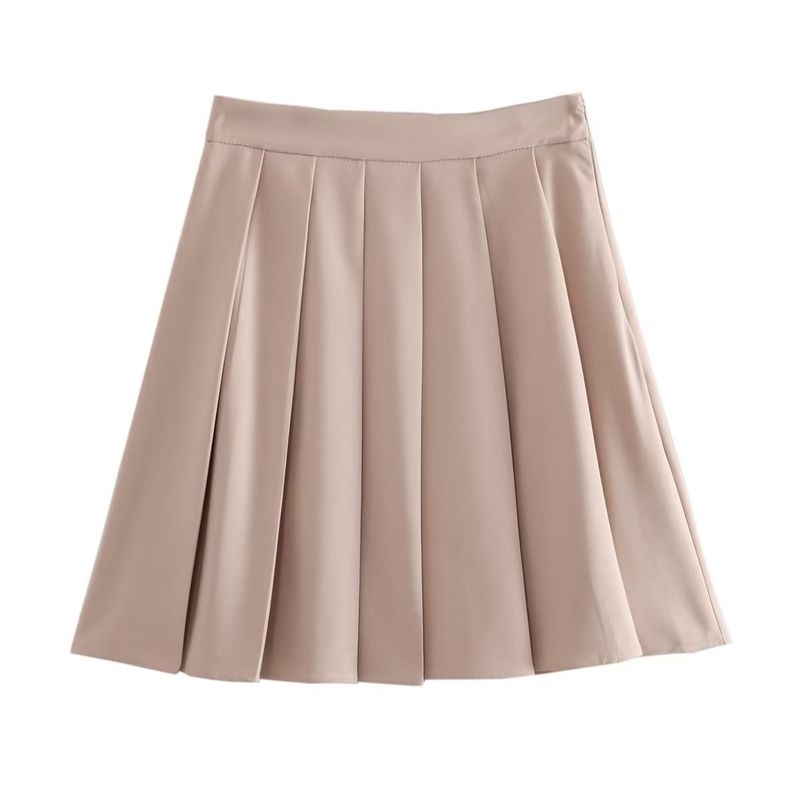 Women's clothing Y2K short skirt pleated skirt for women high waist slimming 2023 summer new style A-line skirt 8BS9679_voghion.com