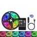 24 Tuşlu Bluetooth Uzaktan Kumandalı, USB ile Çalışan, Kendinden Yapışkanlı Arka Aydınlatmalı 5050 RGB LED Şerit Işıklar TV, Oyun ve Ev Dekorasyonu İçin_voghion.com