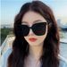 New Style Unisex Korean Version Square Frame Trendy Driver Driving UV Protection Sunglasses_voghion.com