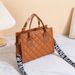Luxury Printed Scarf Shoulder Bag - Women's Versatile Crossbody Handbag With Wide Strap (Elegant Small Square Purse)_voghion.com