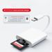 za iPhone Primeren bralnik kartic SD TF Type-C/Imaging to Micro SD TF čitalnik pomnilniških kartic za prenosni računalnik iPhone An_voghion.com
