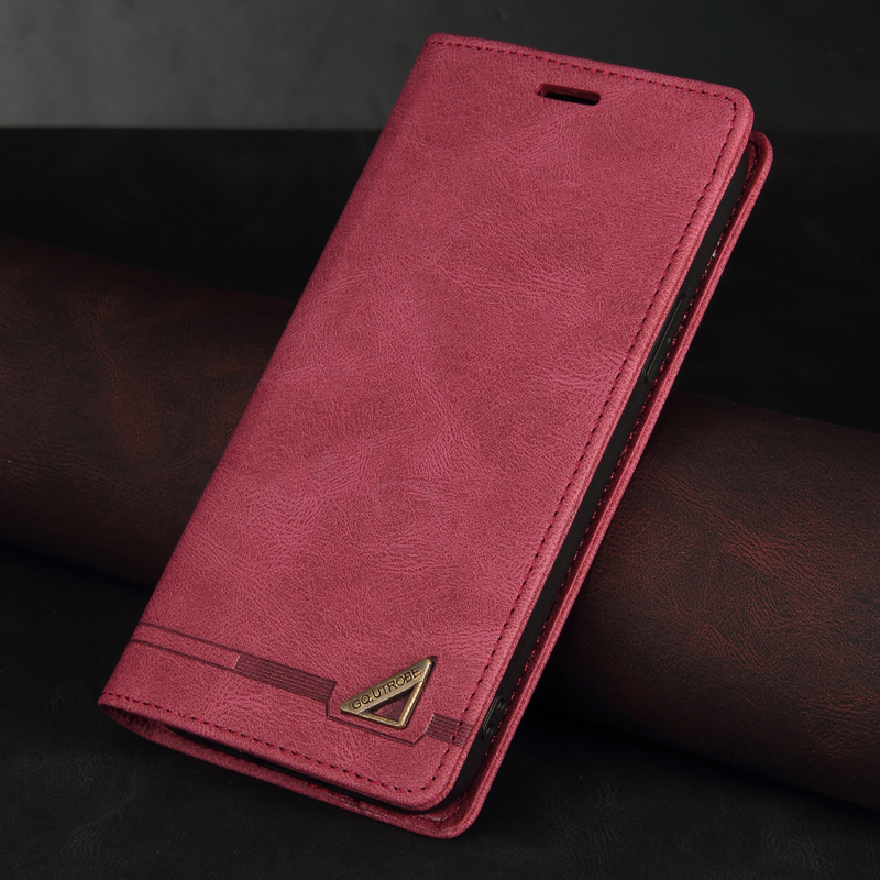 Luxus RFID Blocking Protect Leder Flip Case für iPhone 14 13 12 11 Pro XS Max XR X 8 7 6 Plus SE2022 Wallet Phone Cover Case_voghion.com