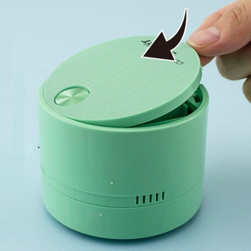 1 Pcs Portable Desk Vacuum Cleaner Mini Wireless Desk Vacuum Cleaner Keyboard Cleaning Tool Home Office Hand-held_voghion.com