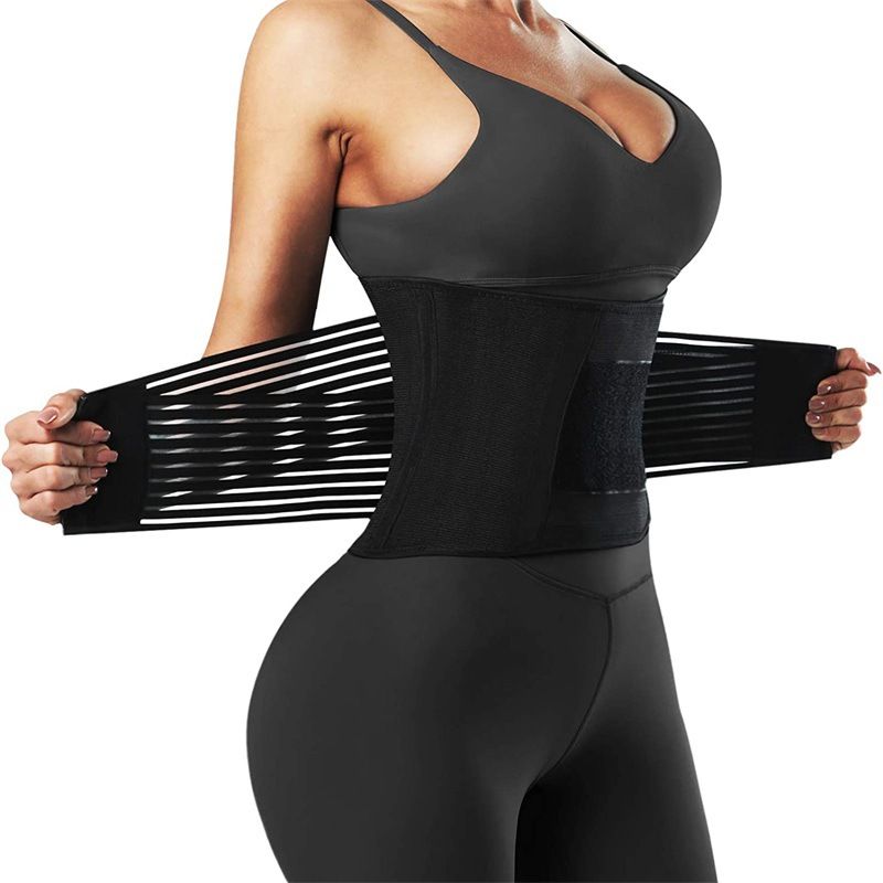Neie verstellbare Bauchgurt Tailletrainer Taillegurt Form Erhuelung Gürtel Fitnessgurt_voghion.com