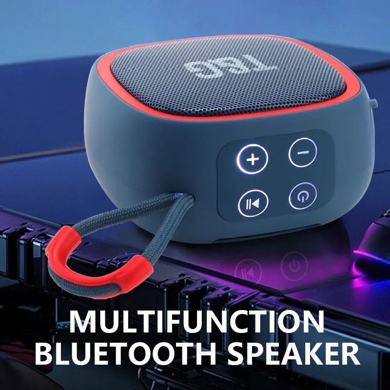 2023 T&G Mini Bluetooth Speaker Portable Speaker Wireless Connection Outdoor Sport Audio Stereo Support TF FM Card Car Audio_voghion.com