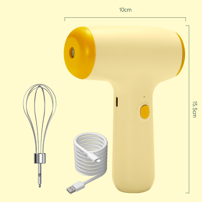 Electric Whisk Home Kitchen Whisk Cordless Handheld_voghion.com