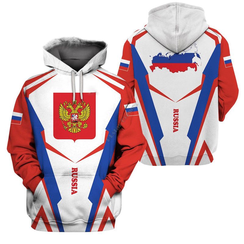 Russian Flag Hoodies Men Fashion Tracksuit Women Sweatshirt Hoodie Kids Hip Hop Clothing Russia National Emblem Sweat_voghion.com