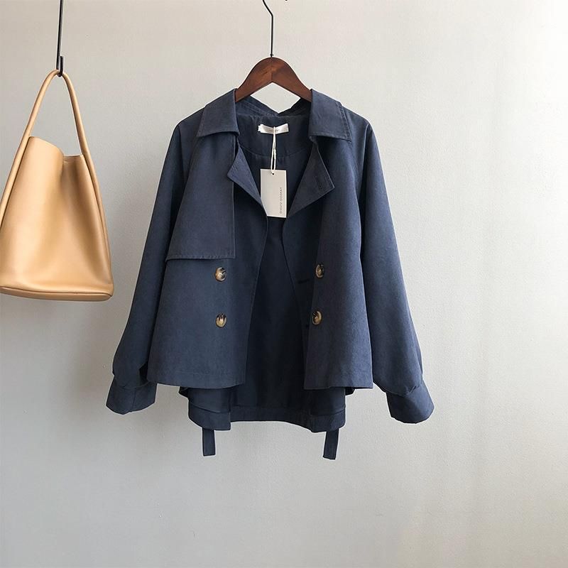 Damenbekleidung Kurze kleine dünne Arbeitsjacke Ins Casual_voghion.com