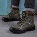 750g Large Size Military American Combat Tactical Boots Men's Hiking Shoes EVA Lightweight Outsole_voghion.com