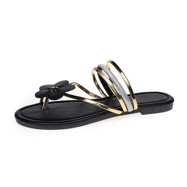 Modische Sommer-Flip-Flops mit Blumenspitze für Damen im Freien_voghion.com
