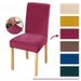 Thick Plush Elastic Chair Covers - Full Coverage Stretch Slipcovers For Dining Chairs, Ultra Soft & Durable_voghion.com
