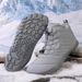Winter 2025 Fashion Sneakers Women/Men High Top Lace-Up Waterproof Non-Slip Wear-Resistant Flocking Keep Warm Running Shoes Snow Boots 35-47_voghion.com