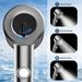 High Pressure Shower Head, Handheld Spray With Filter, Powerful Nozzle, EU Bathroom Water Saving, Chrome Finish_voghion.com