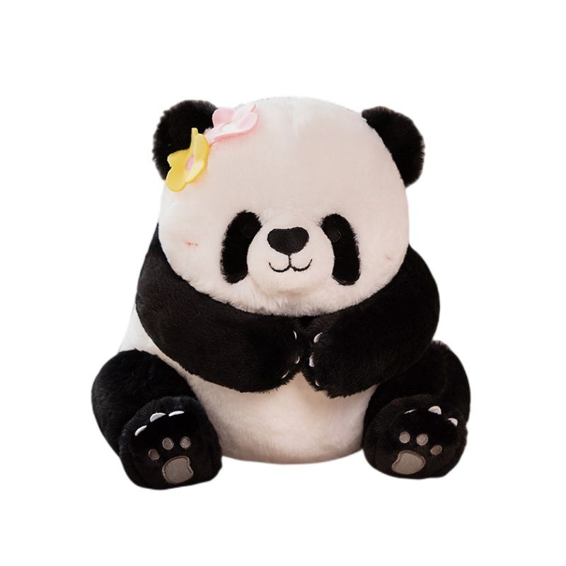 Panda Realistic And Cute Plush Toy With Pp Cotton Filling Perfect Birthday Gift Kids For_voghion.com