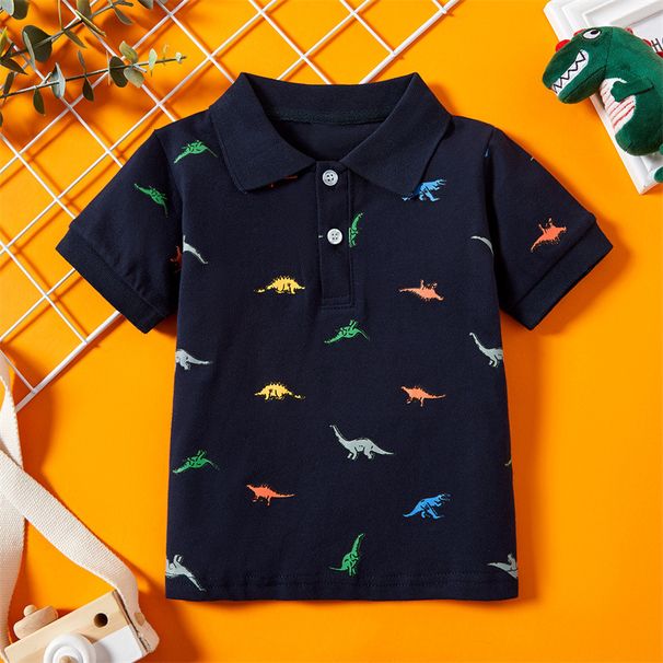 Mother & Kids Children's Clothing Summer Boy Short Sleeved POLO Shirt Stylish_voghion.com