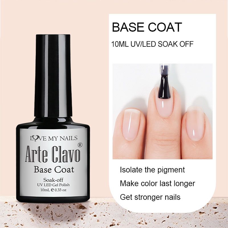 Arte Clavo Matte Velvet Top Coat UV Gel Soak Off 10ml Lac Semi-Permanent Lac de Unghii Sigiliu Gel Lac Nail Art Decorațiuni Instrumente_voghion.com