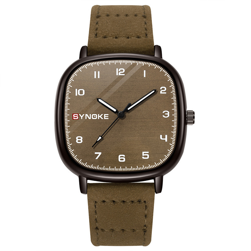 Heren quartz horloge sport retro mode eenvoudig design riem quartz horloge student_voghion.com