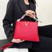 Bolso de mano de moda para mujer, bandolera de un solo hombro, ideal para ir al trabajo y con bufanda._voghion.com