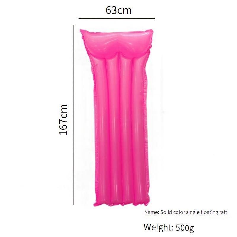 Premium Tek Kişilik Şişme Yatak - Havuz, Göl ve Plaj İçin Kalınlaştırılmış PVC Şezlong (Katlanabilir Ağır Hizmet Tipi Destekler 150kg)_voghion.com