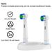 Toothbrush Holders Compatible With Oral B Electric Toothbrush Heads, Replacement Brush Head Stand Base For Pro And D Series D12 D16 600 650 700 1000_voghion.com