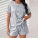 Women's Sleepwears Summer T Shirts And Shorts Plus Size Women's Pajamas Plus Size Home Clothes Suits_voghion.com