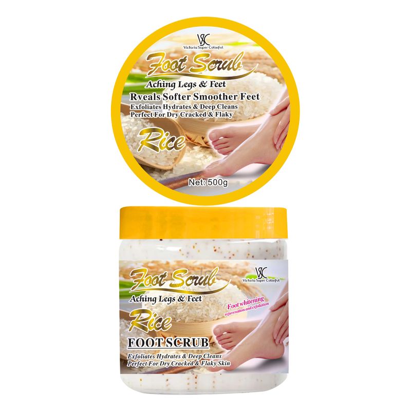 Exfoliante para el cuidado de los pies, exfoliante y exfoliante, limpieza profunda, especialista en el cuidado de la piel de los pies._voghion.com