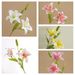 Artificial flower double head 3D printing lily INS style artificial flower manufacturer home decoration cross-border wedding wholesale MW31587_voghion.com