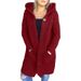 2024 autumn and winter cardigan hooded long knitted sweater plus size coat thick women's new_voghion.com