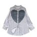Women's Clothing Autumn New Loose Street Hot Diamond Design Jacket Top_voghion.com