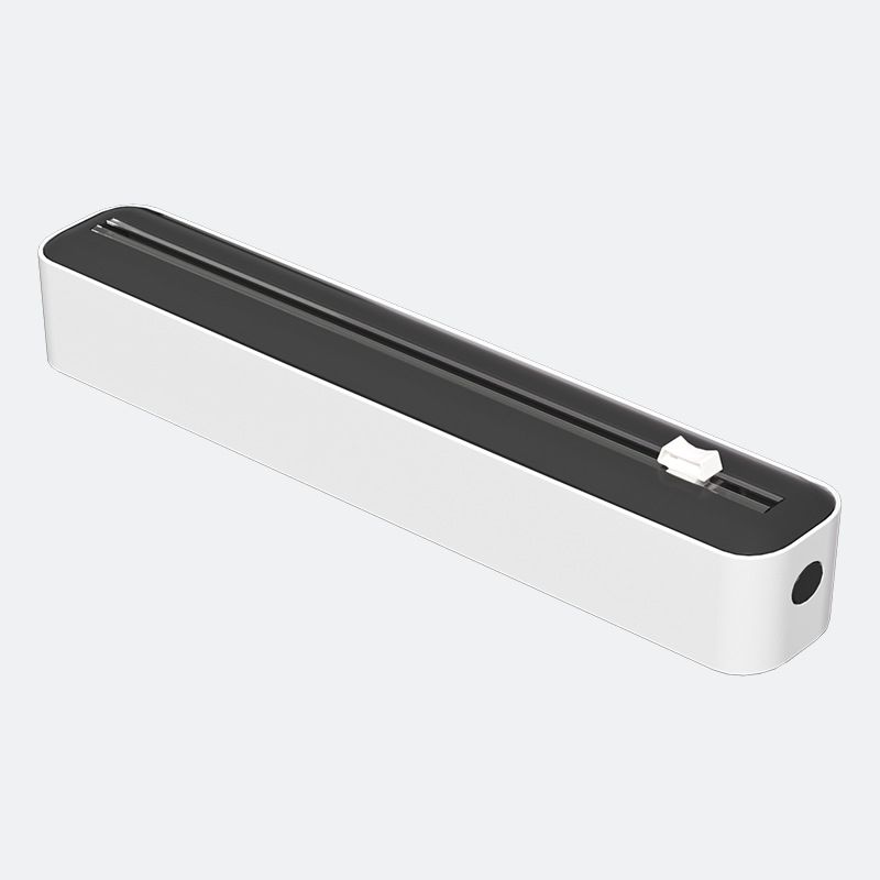Magnetic Wrap Dispenser - Stainless Steel | No-Drill Mount | Kitchen Organizer_voghion.com