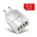 Home Furniture Qc3.0 Multi Port 4usb Fast Charger With Light 5v/9v/12v Travel Charger_voghion.com