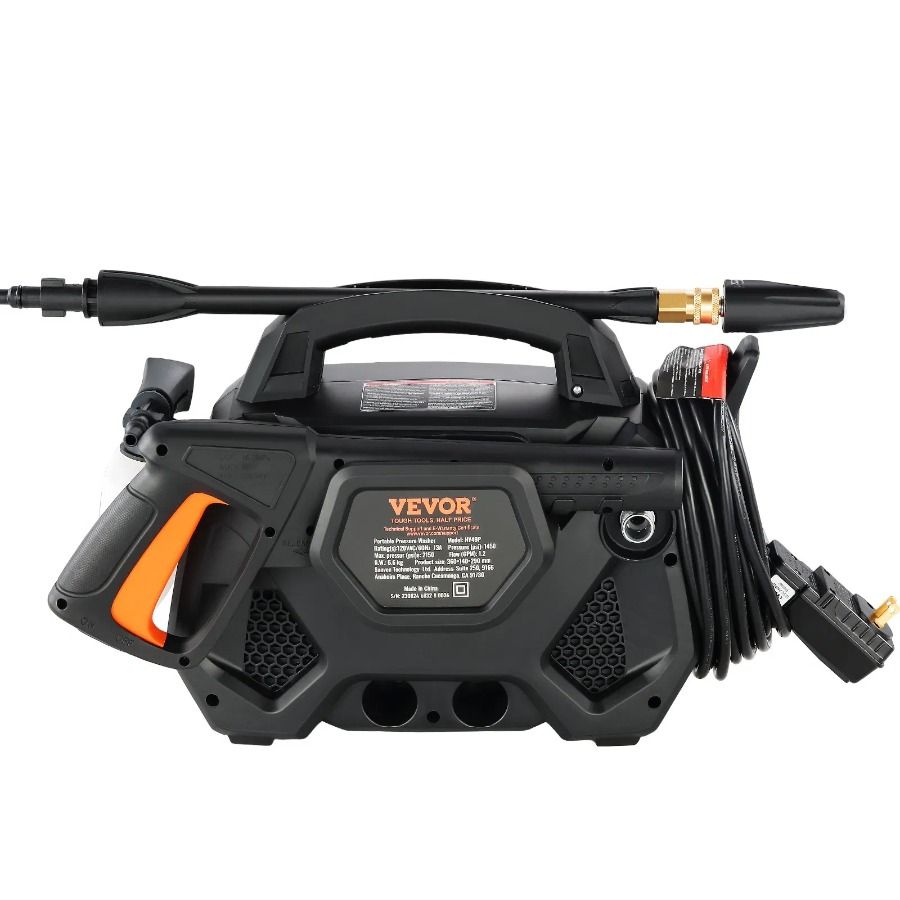 Lightweight Washer Wash 2150PSI 5 With Hose 20ft Foam Electric 35ft Cord Pressure HighPressure Different 1.85GPM Cannon Nozzle_voghion.com