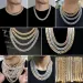 Tester di passaggio del diamante placcato oro argento Hip Hop Iced Out Moissanite Collana spessa da donna Miami Cuban Link Chain da uomo_voghion.com