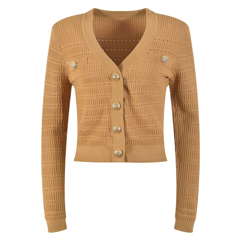 Women's Clothing French style casual knitted cardigan short jacket slim hip suspender dress two piece suit summer_voghion.com