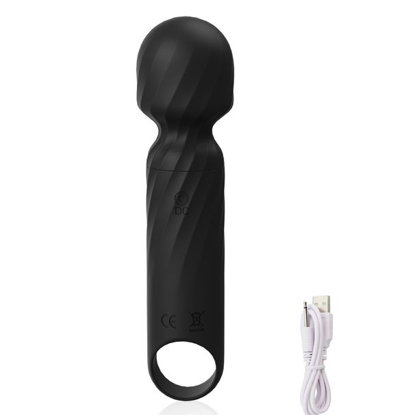 TD Mini Magic Wand, Vibrator, Clitoral Stimulation Device, AV Stick, G-spot Massager, Vaginal Vibrating Dildo, Masturbator_voghion.com