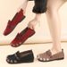 2025 New Spring Women' Soft Sole Comfortable Caual Flat Shallow Mouth Slip-On Shoe For Middle-Aged And Elderly_voghion.com