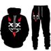 Neues Smiley Face 3D-gedrucktes Herren-Kapuzenpullover-Set mit Jogginghose für Herren und Damen_voghion.com