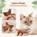 Interactive Plush Bird For Cats By PawParty Store_voghion.com
