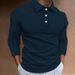 Ironclad GentIronclad Gent 2025 New Polo Zipper Sleeve Casual Long Ribbed Collar Men's Clothing_voghion.com